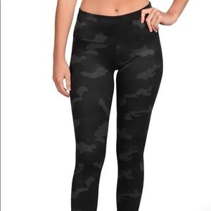 90 DEGREE by Reflex Lux Camo High Waisted Ankle Leggings Size S